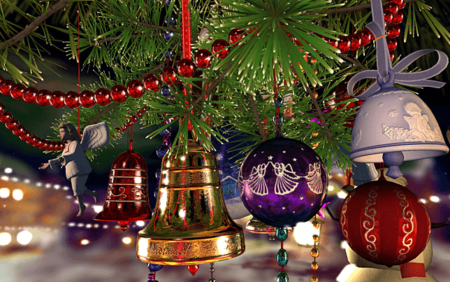 live christmas wallpaper para escritorio,decoración navideña,navidad,decoración navideña,tradicion,árbol