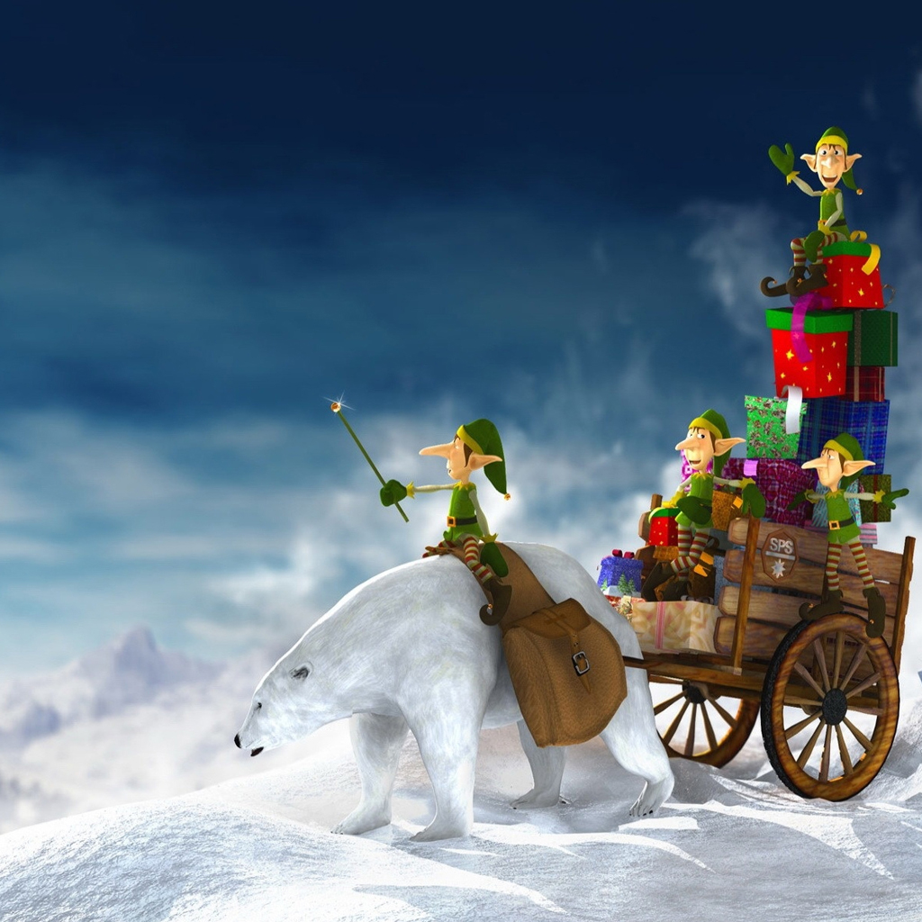 christmas wallpaper images,carriage,cart,vehicle,chariot,horse and buggy