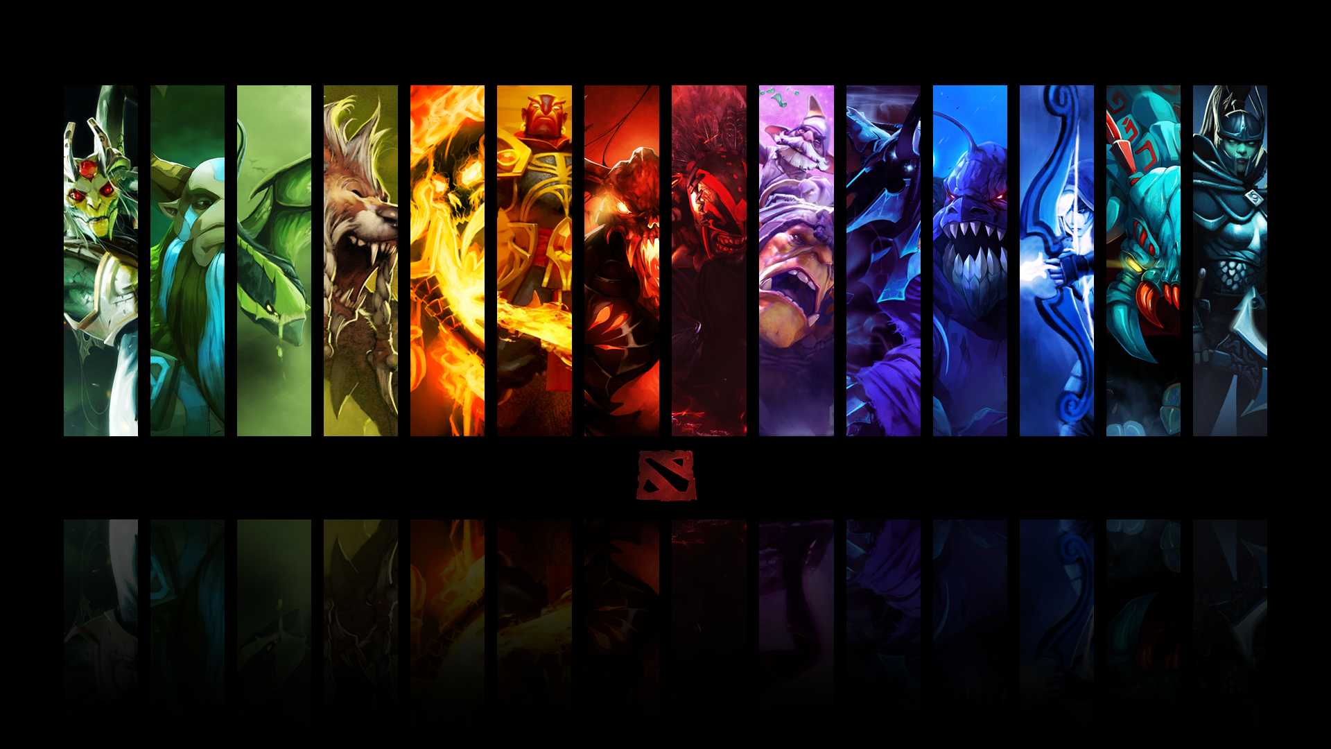 dota helden wallpaper,moderne kunst,kunst,bildende kunst,glasmalerei,glas