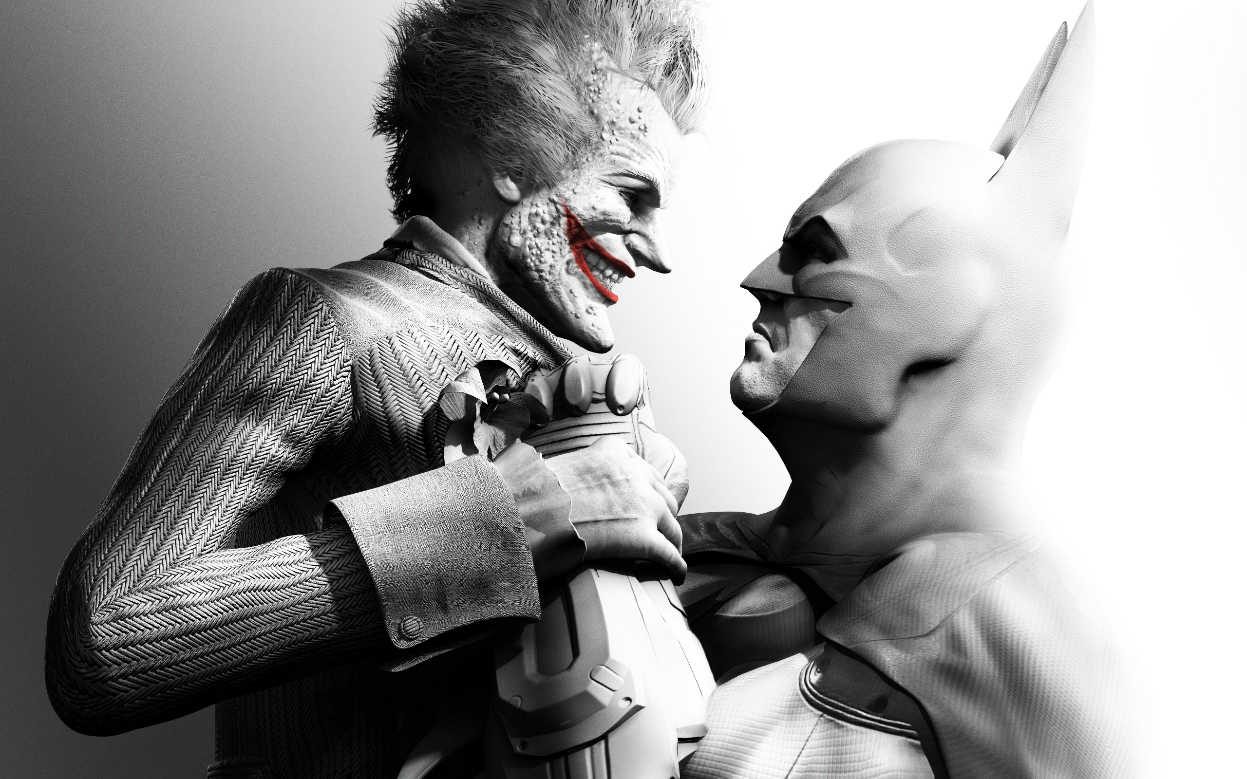 fond d'écran batman arkham city,noir et blanc,homme chauve souris,personnage fictif,la photographie,supervillain