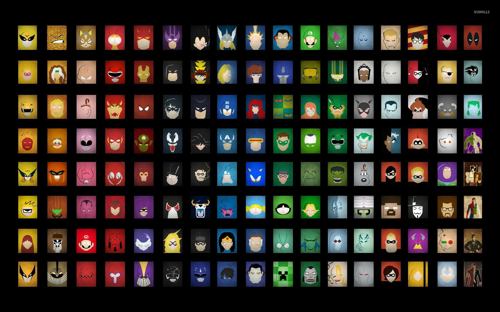 all superheroes wallpaper,technology,font,electronic device,collection,display device