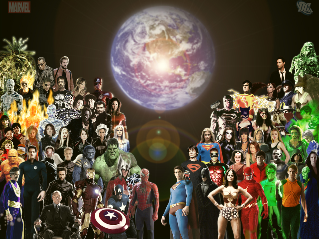 dc comics live wallpaper,personas,multitud,mundo,evento,juegos