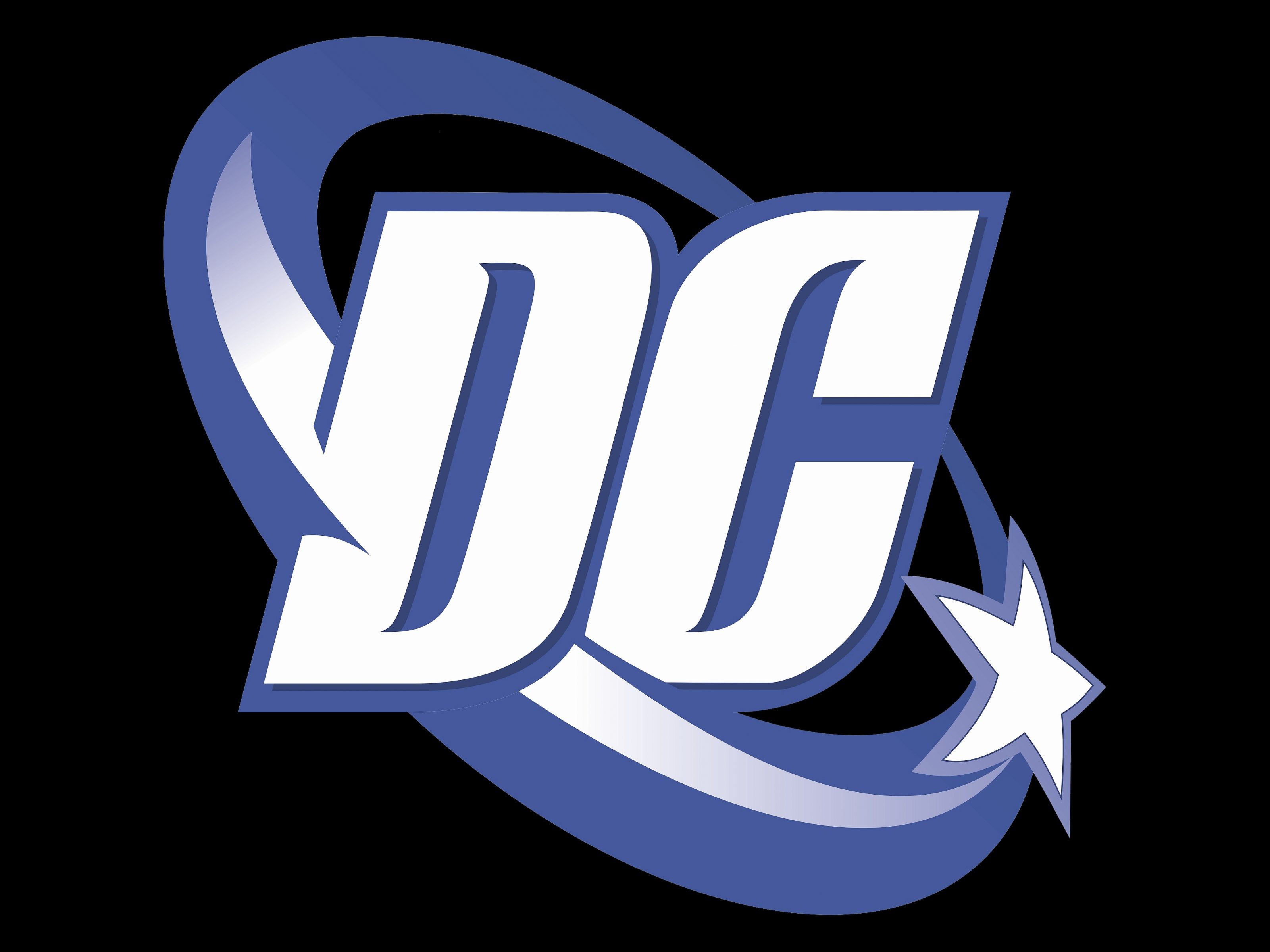 dc logo wallpaper,text,schriftart,elektrisches blau,grafikdesign,grafik