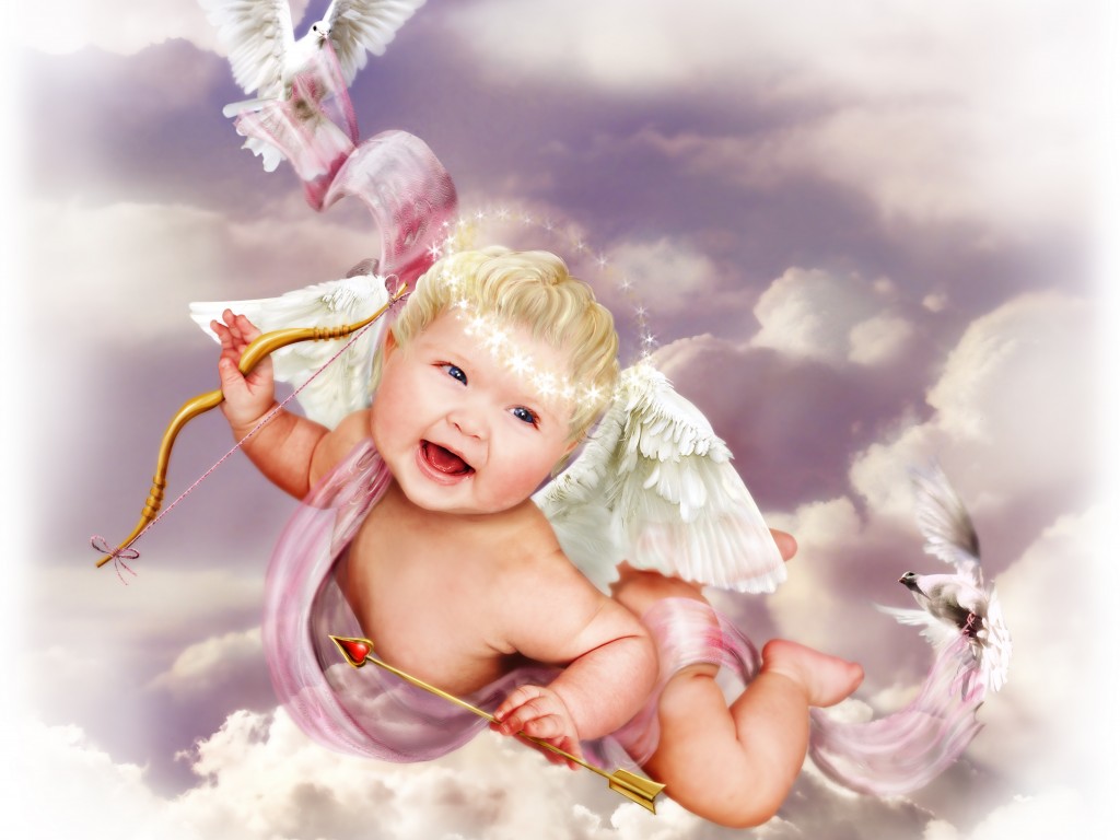 baby angel wallpaper,child,angel,pink,baby,fictional character