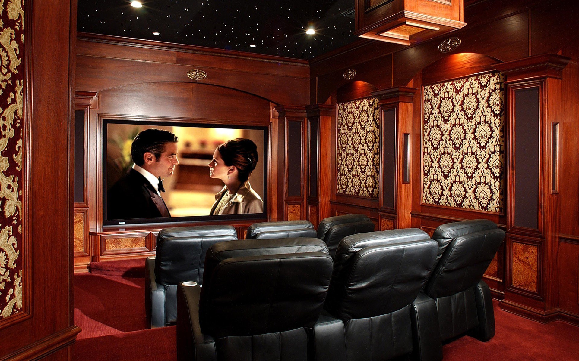 home theater wallpaper,room,property,building,interior design,furniture