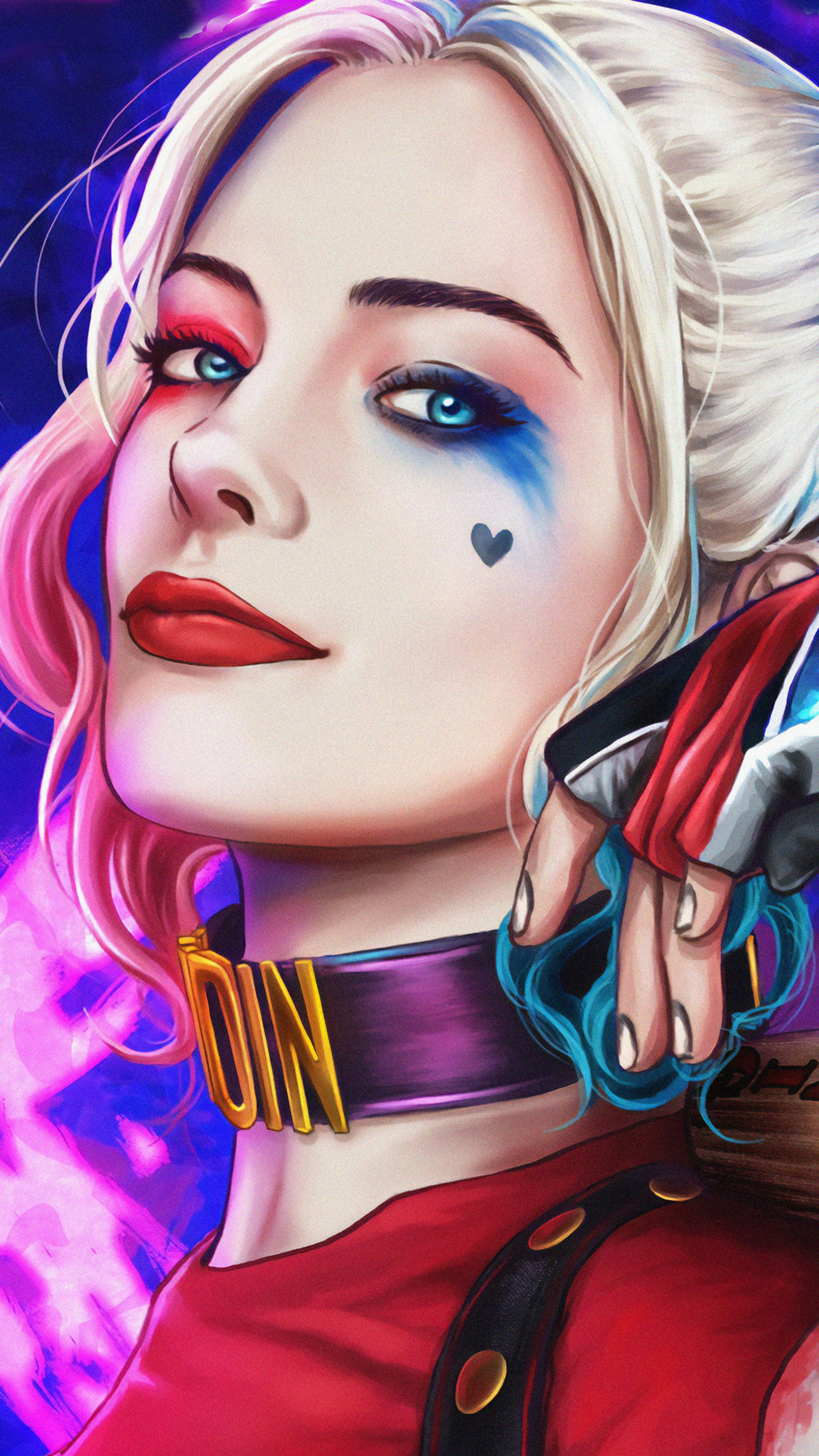 harley quinn live wallpaper,schönheit,cg kunstwerk,karikatur,erfundener charakter,illustration