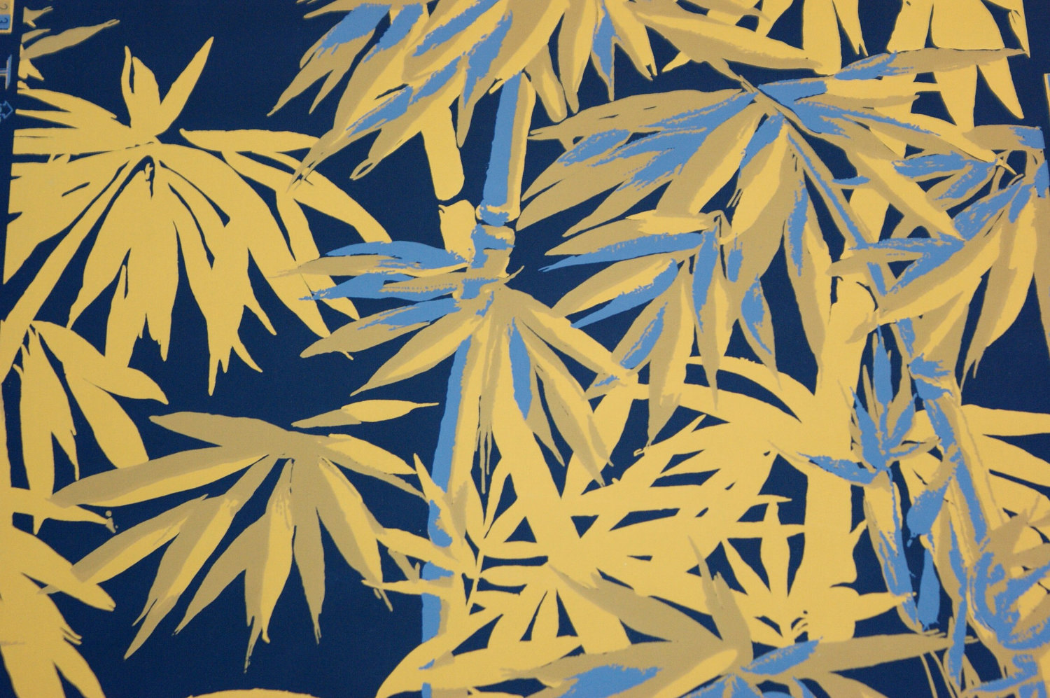 Mustard And Blue WallpaperUse