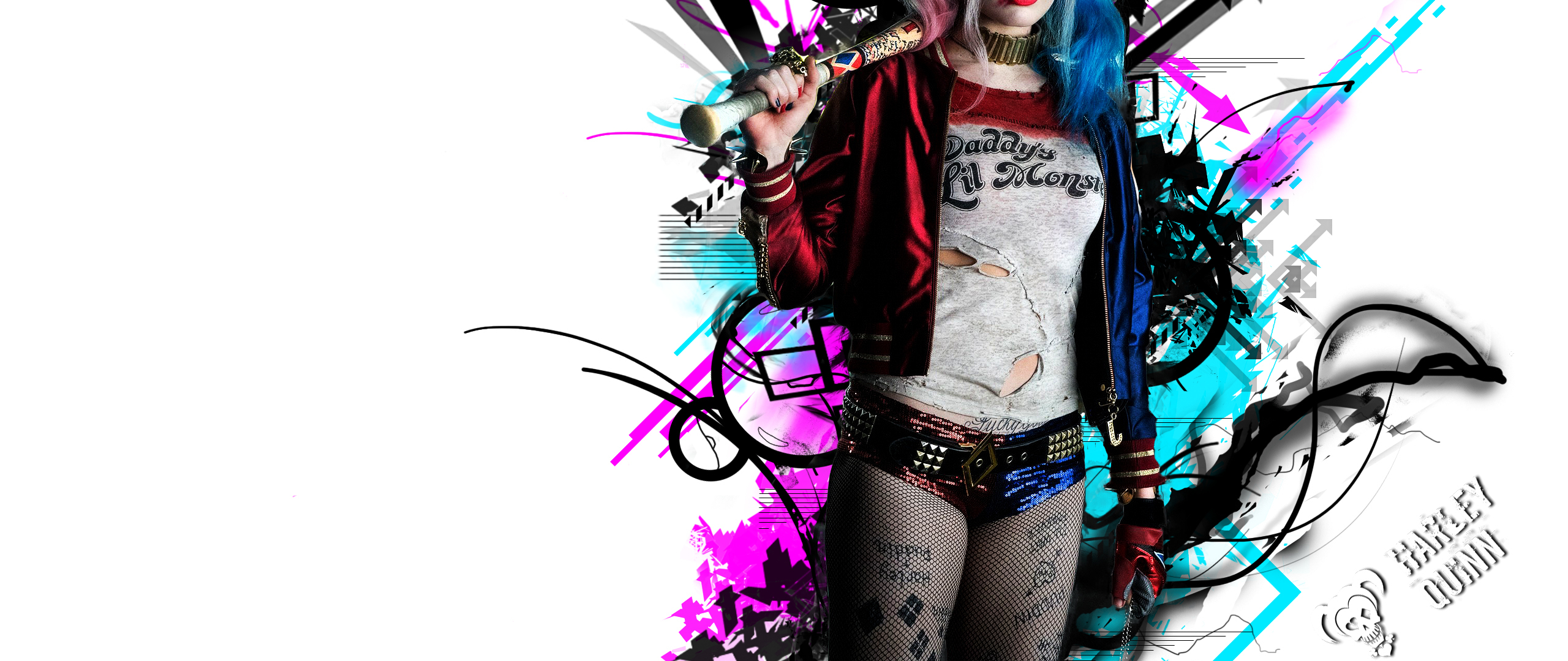 harley quinn mobile wallpaper,cool,graphic design,pink,fashion,font