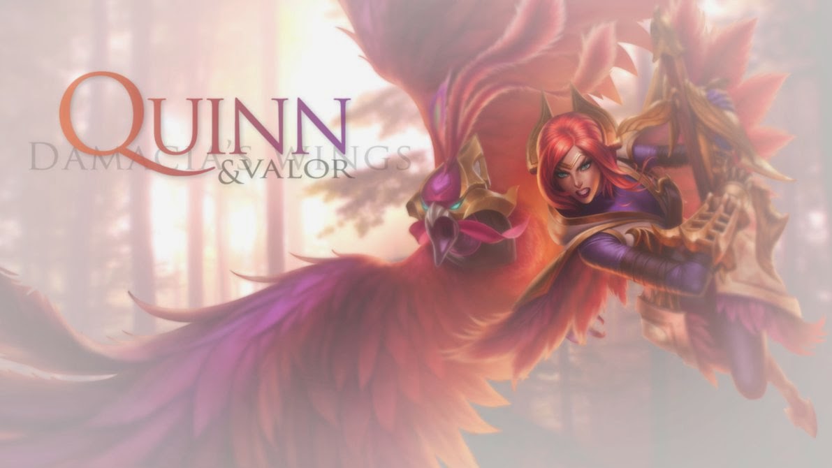 quinn wallpaper,cg artwork,text,illustration,fictional character