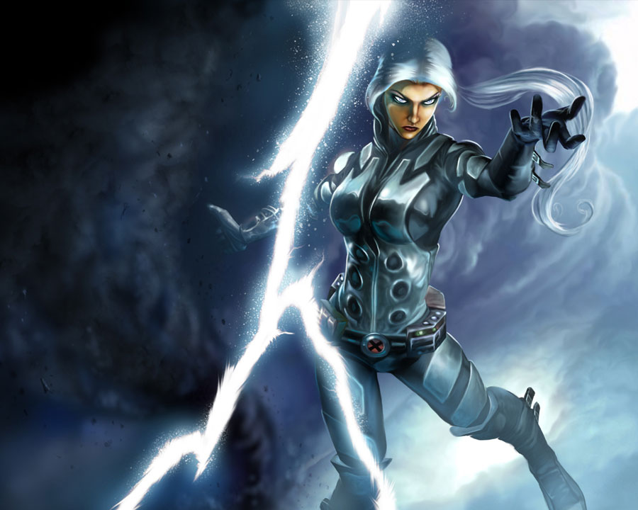 storm x men wallpaper,fictional character,action adventure game,cg artwork,superhero,darkness