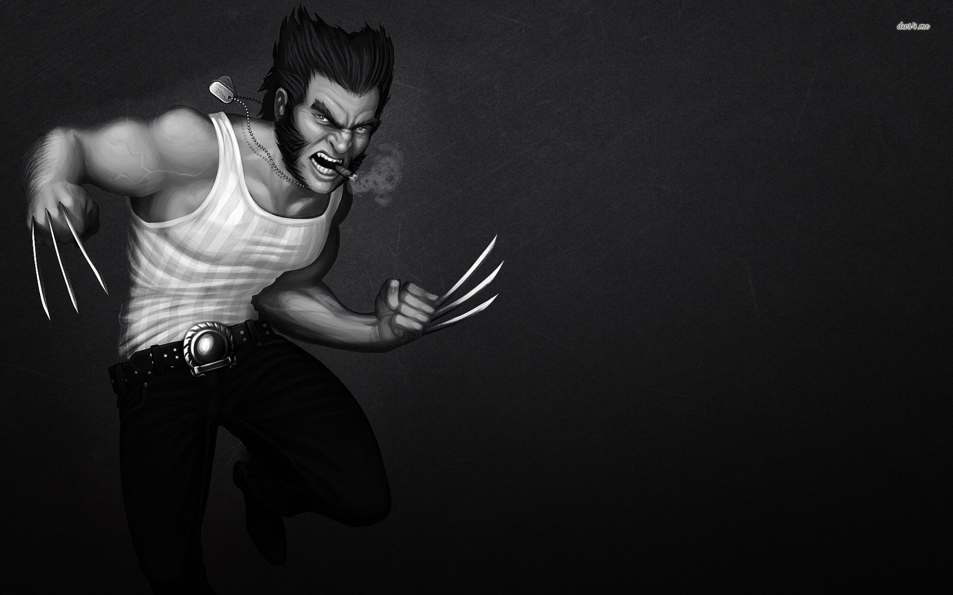 fondo de pantalla de wolverine para android,en blanco y negro,personaje de ficción,fotografía,glotón,mano