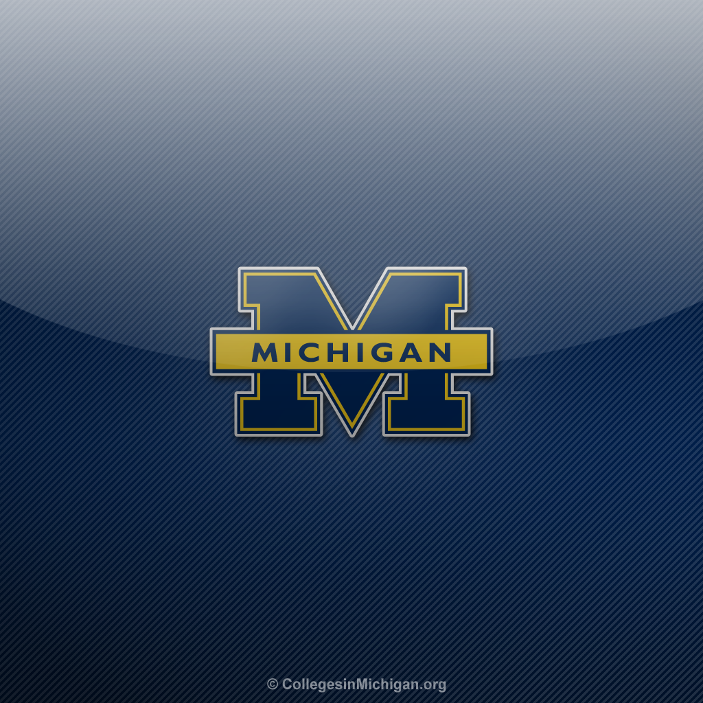 carta da parati michigan wolverines,testo,blu,font,cielo,grafica