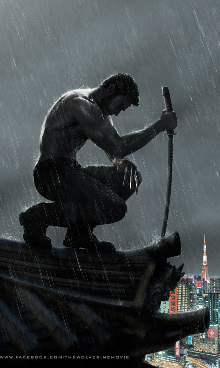 wolverine mobile wallpaper,statue,fictional character,art