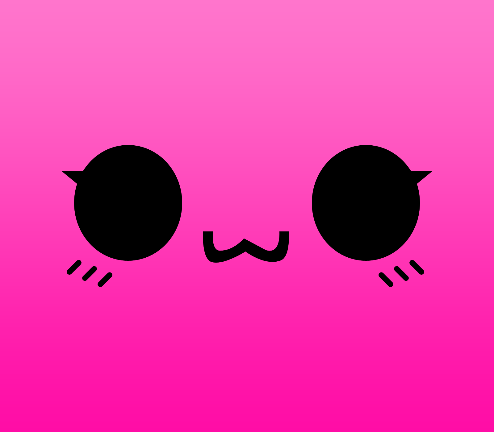 cartoon face wallpaper,pink,emoticon,font,magenta,icon