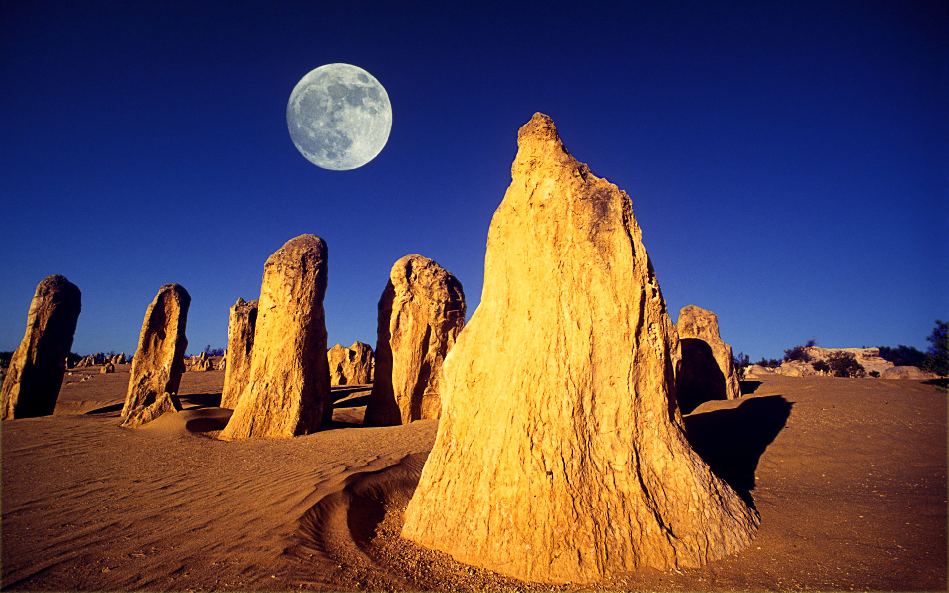 fondo de pantalla internacional,naturaleza,rock,luna,desierto,cielo