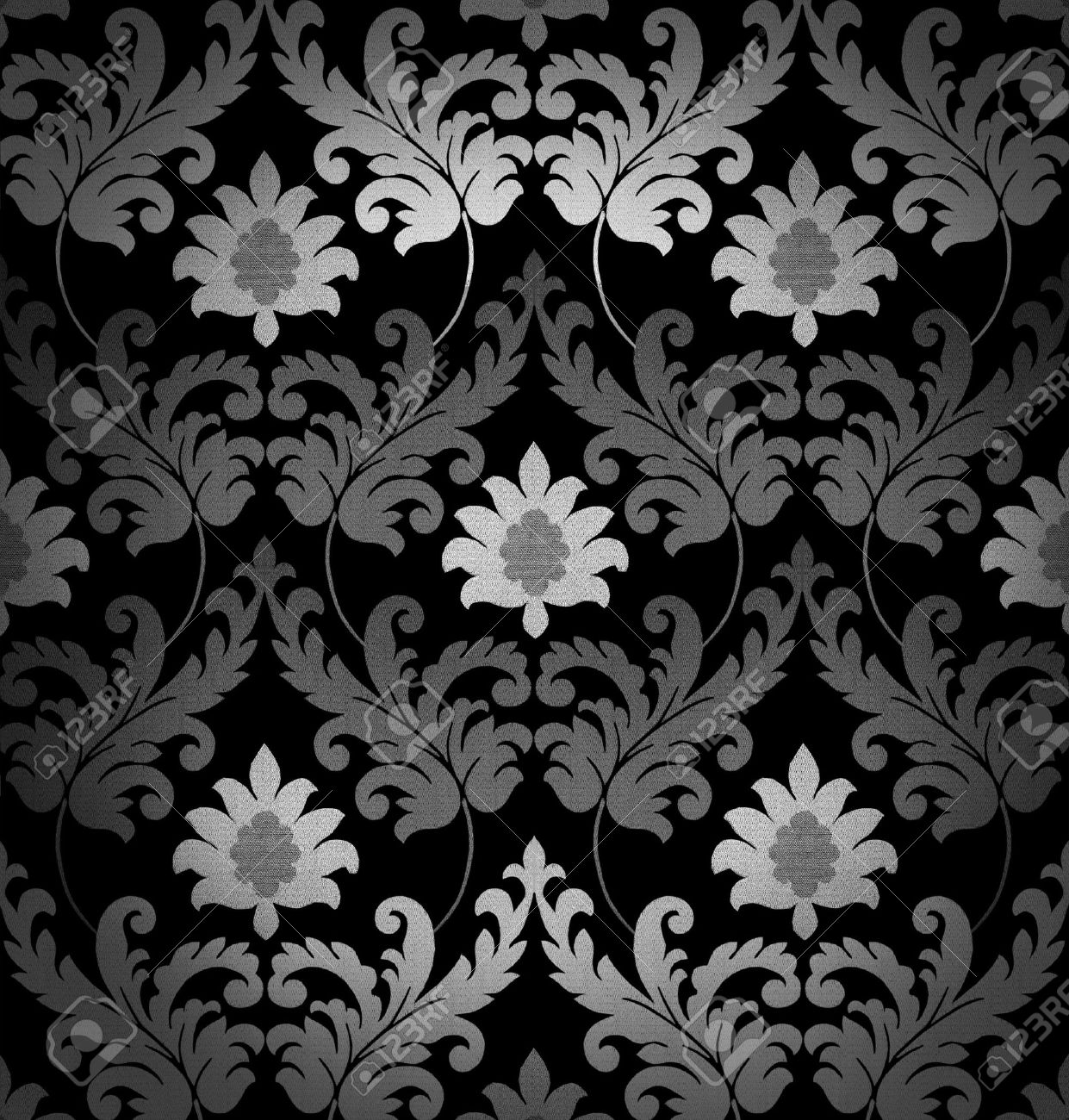 Black White Retro Wallpaper - Vintage Black & White- WallpaperUse