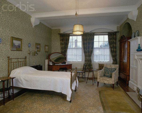 1930 년대 스타일 벽지,방,가구,침실,특성,침대