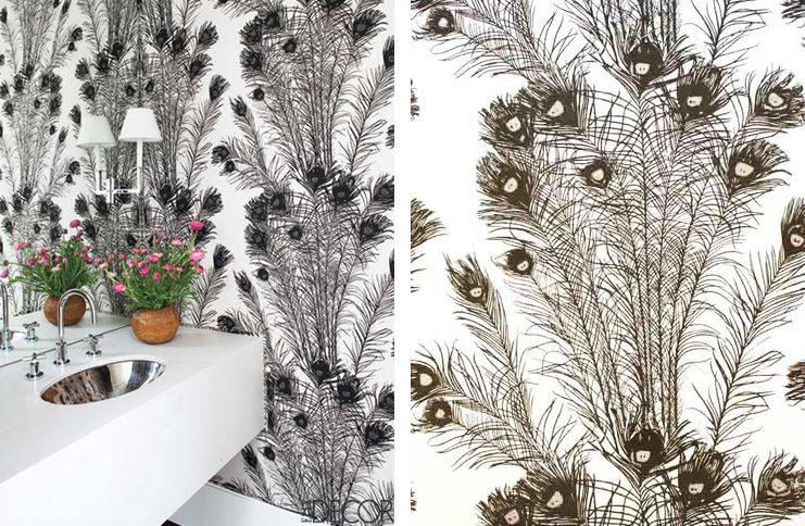 florence broadhurst wallpaper,tree,flowerpot,plant,branch,houseplant