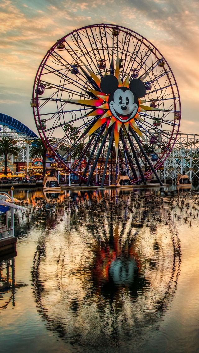 california iphone wallpaper,ferris wheel,tourist attraction,wheel,amusement park,amusement ride