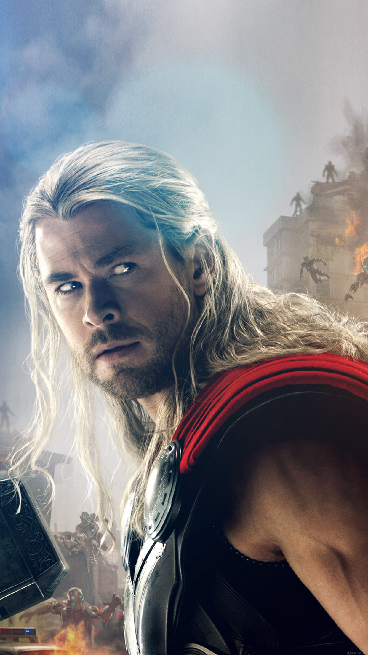 thor wallpaper iphone,cg artwork,fictional character,thor,photography,long hair