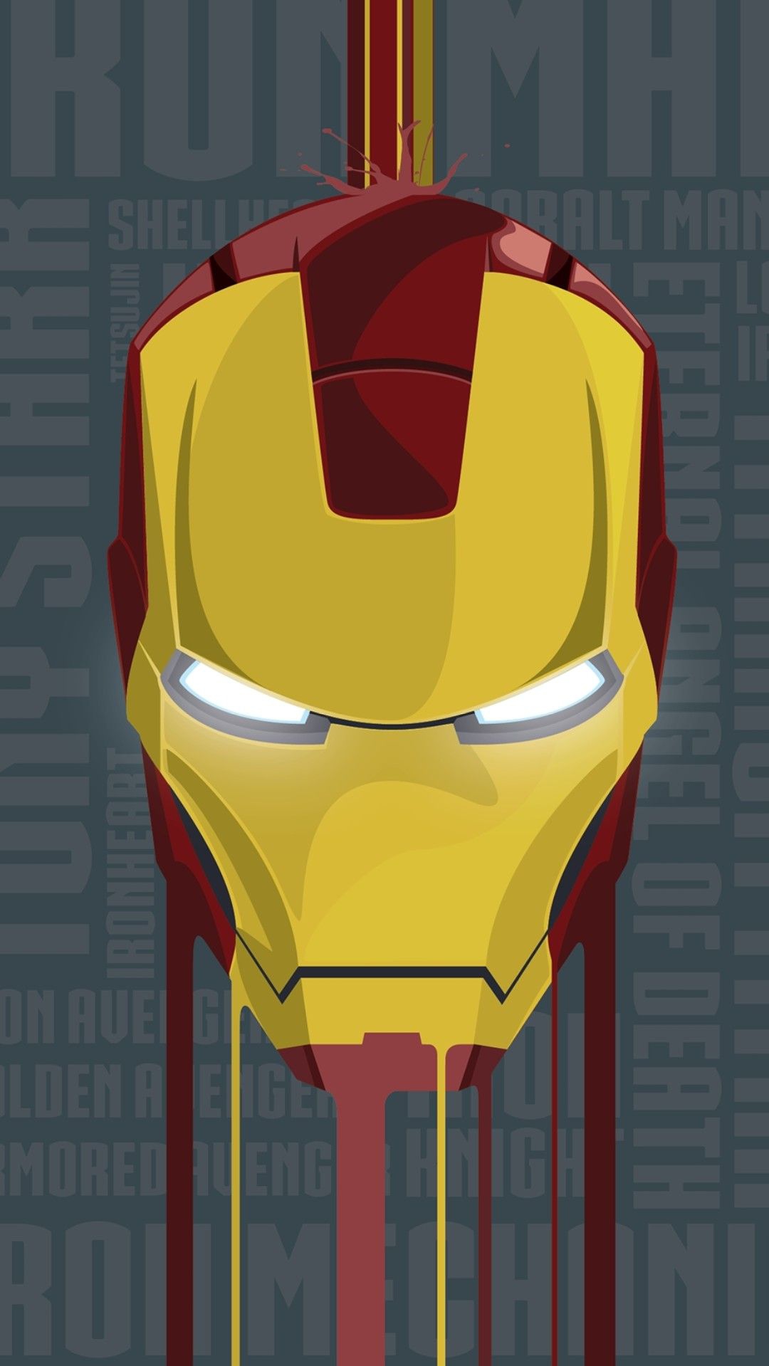 iron man face wallpaper,iron man,yellow,fictional character,superhero,animation