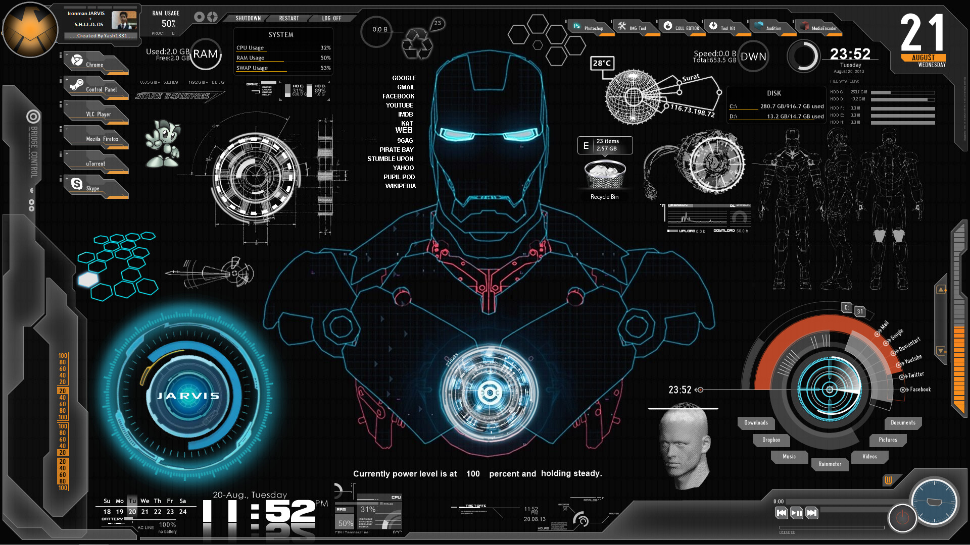 iron man jarvis live wallpaper,screenshot,electronics,technology,multimedia,fictional character