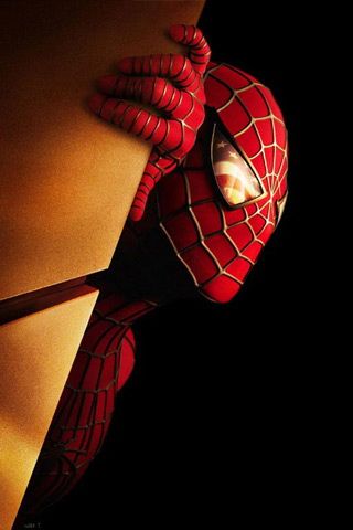 spiderman hd wallpaper per android,rosso,uomo ragno,personaggio fittizio,supereroe,illustrazione