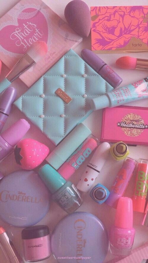 makeup wallpaper tumblr,pink,nail,cosmetics,material property,lip gloss