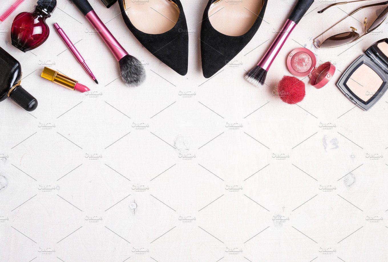makeup wallpaper tumblr,cosmetics,pink,beauty,footwear,eye