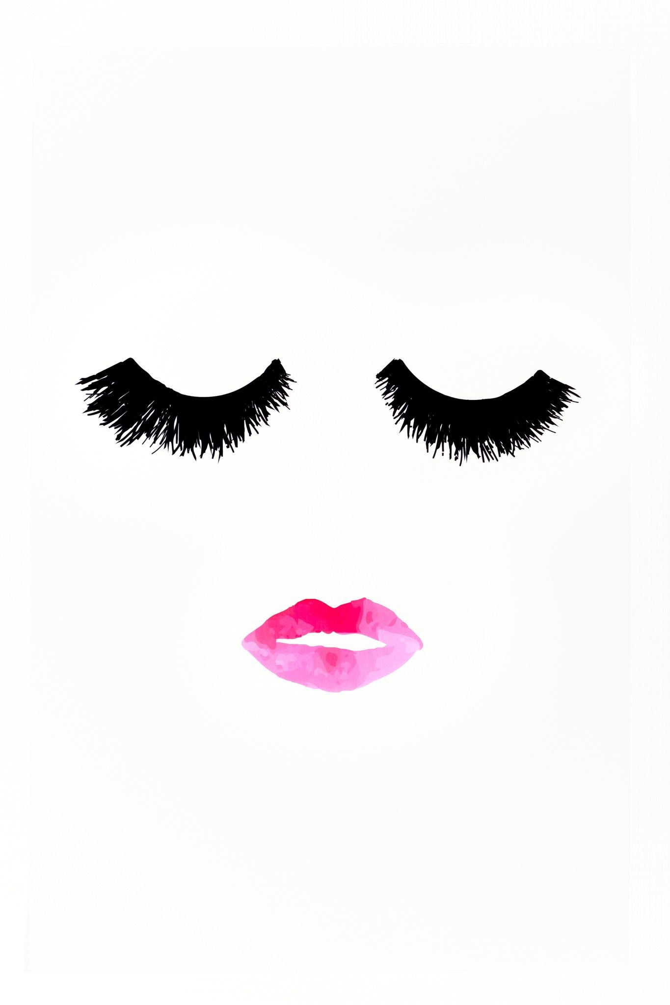 メイク壁紙tumblr,まつげ,化粧品,眉,眼,リップ