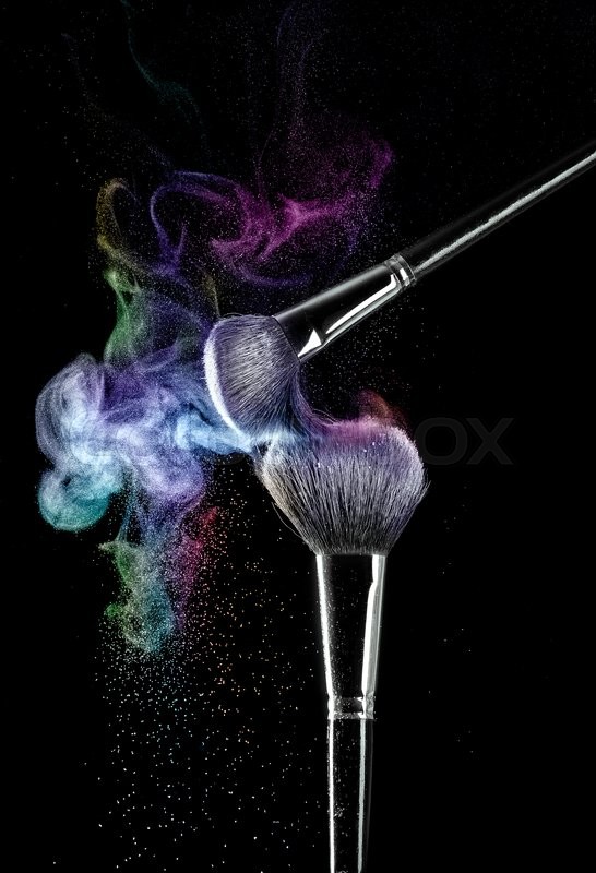 makeup brushes wallpaper,joint,violet,illustration,art