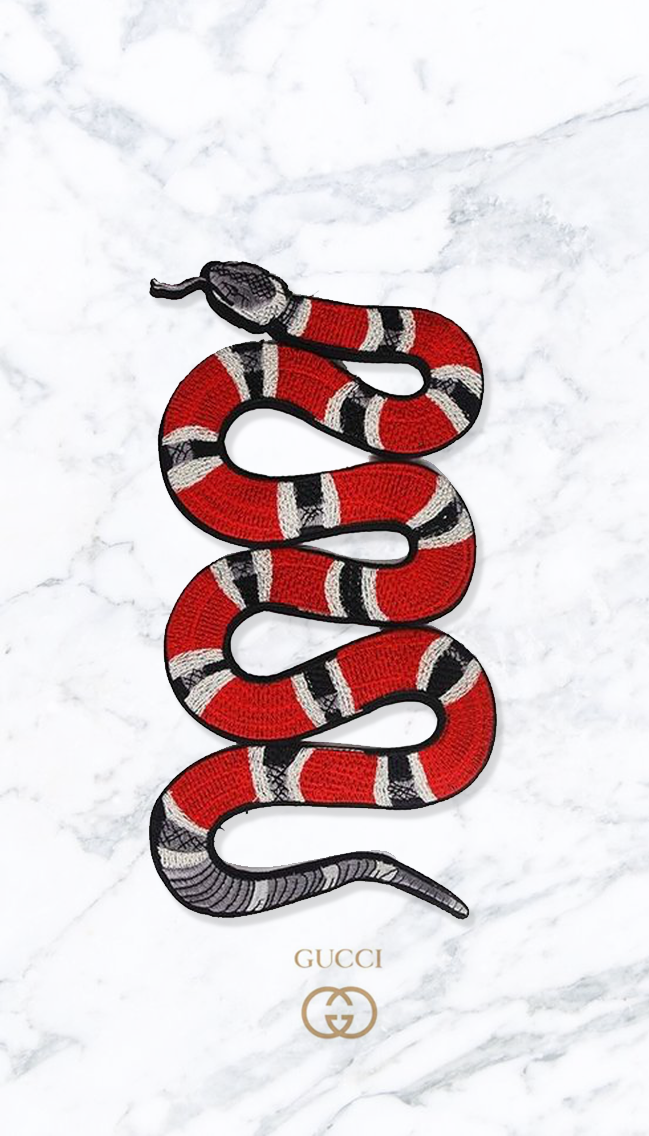 fond d'écran de téléphone gucci,serpent,reptile,illustration