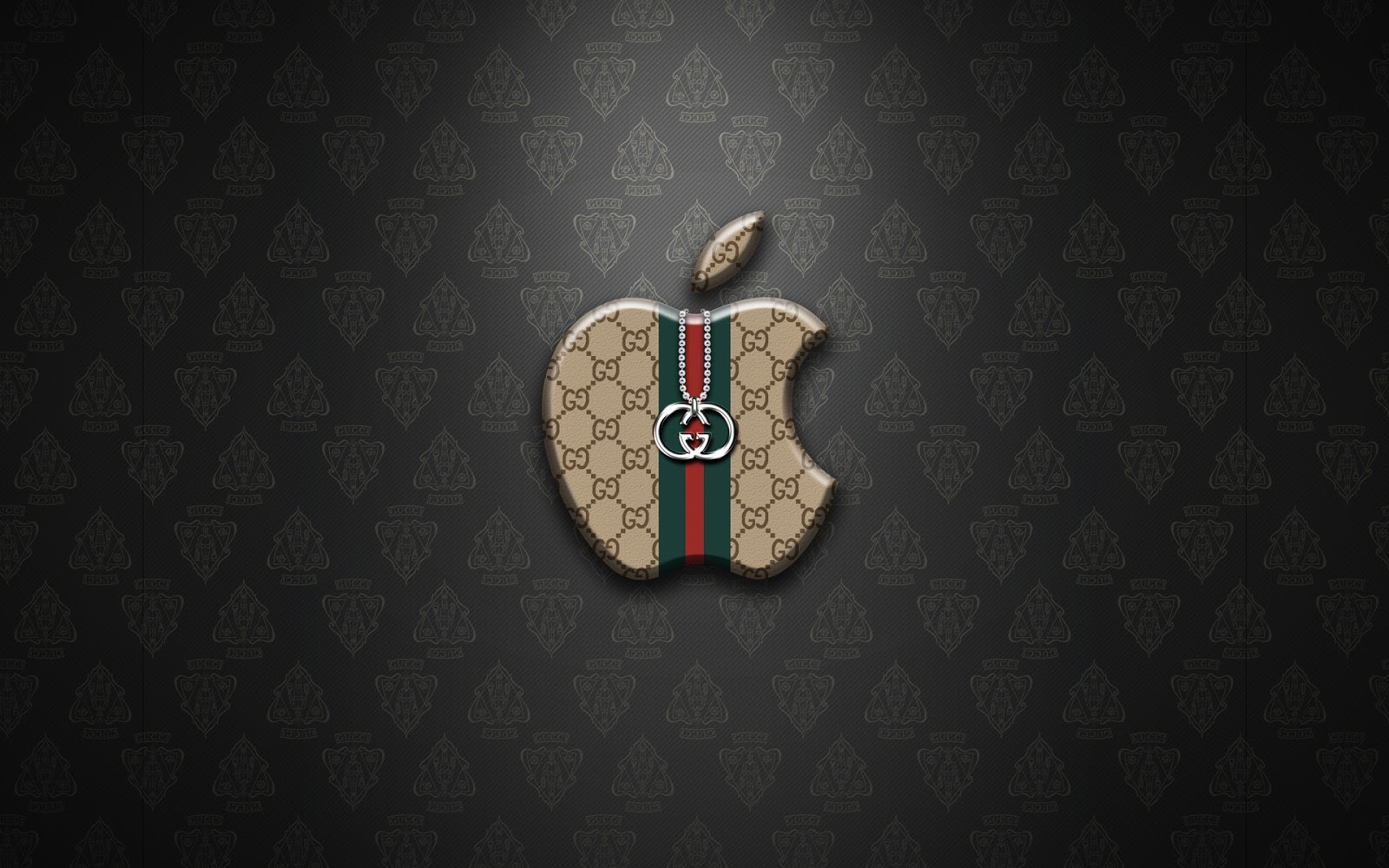 gucci apple wallpaper,pendant,locket,fashion accessory,logo,emblem