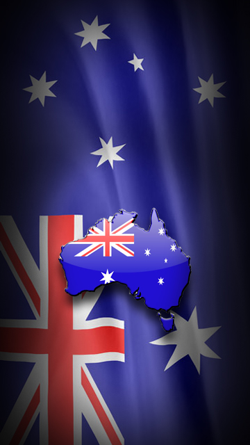 호주 아이폰 배경 화면,깃발,미국 국기,하늘,별,삽화