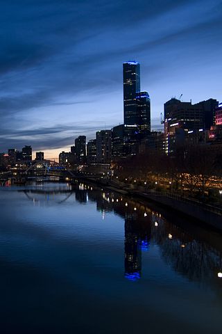 australia iphone wallpaper,reflection,sky,city,cityscape,metropolitan area