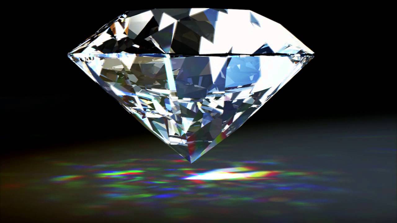 papier peint diamant 3d,diamant,bleu,gemme,cristal,matériau transparent
