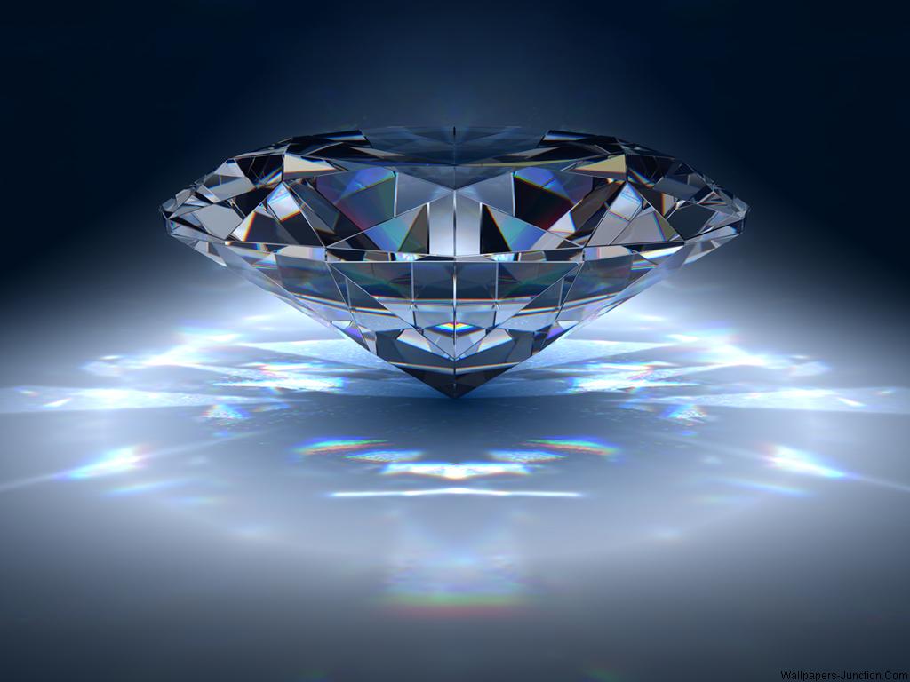 papier peint diamant 3d,bleu,diamant,gemme,bleu cobalt,l'eau