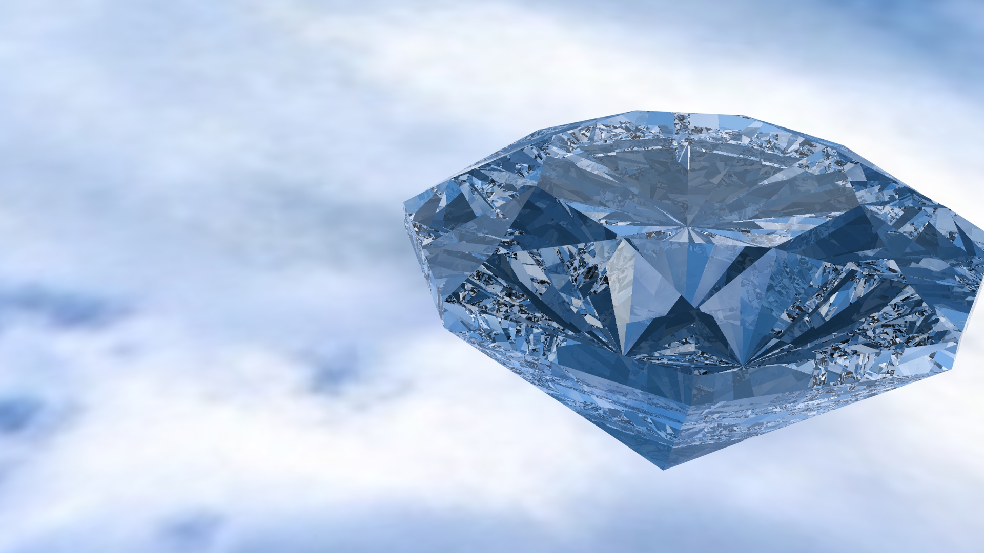 diamant tapete 3d,blau,diamant,kristall,edelstein,himmel