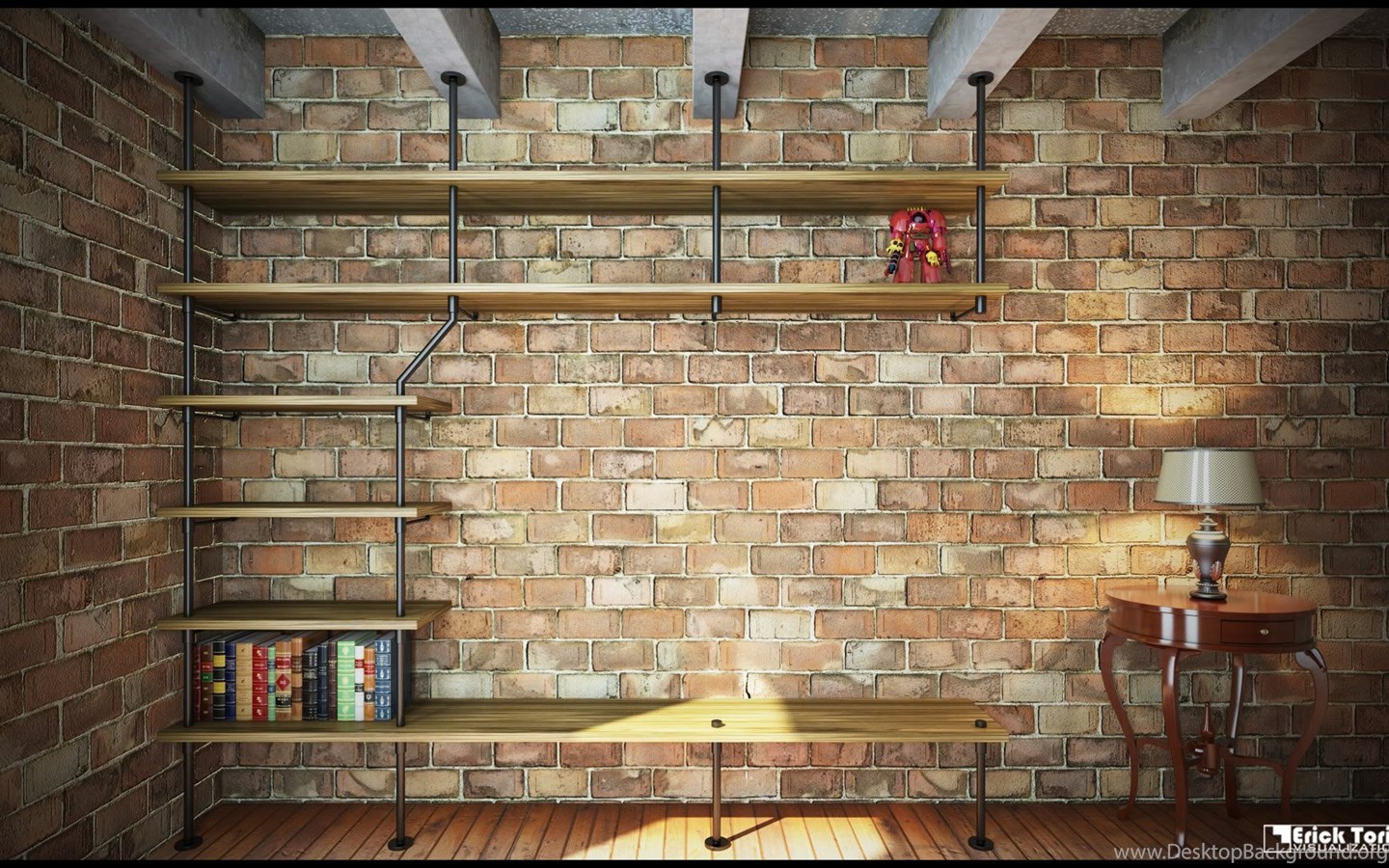 shelf desktop wallpaper,brickwork,brick,wall,property,stone wall