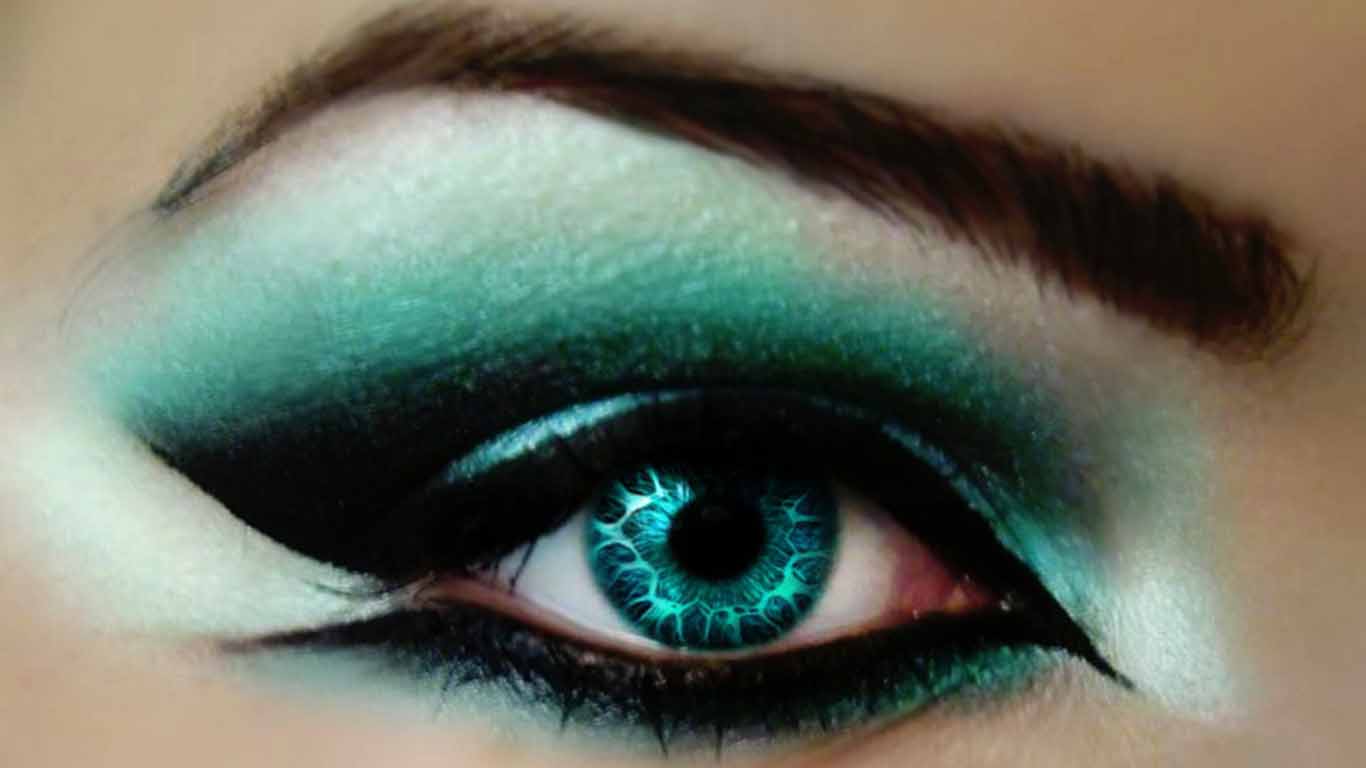 makeup wallpaper hd,eyebrow,eye,green,eyelash,eye shadow