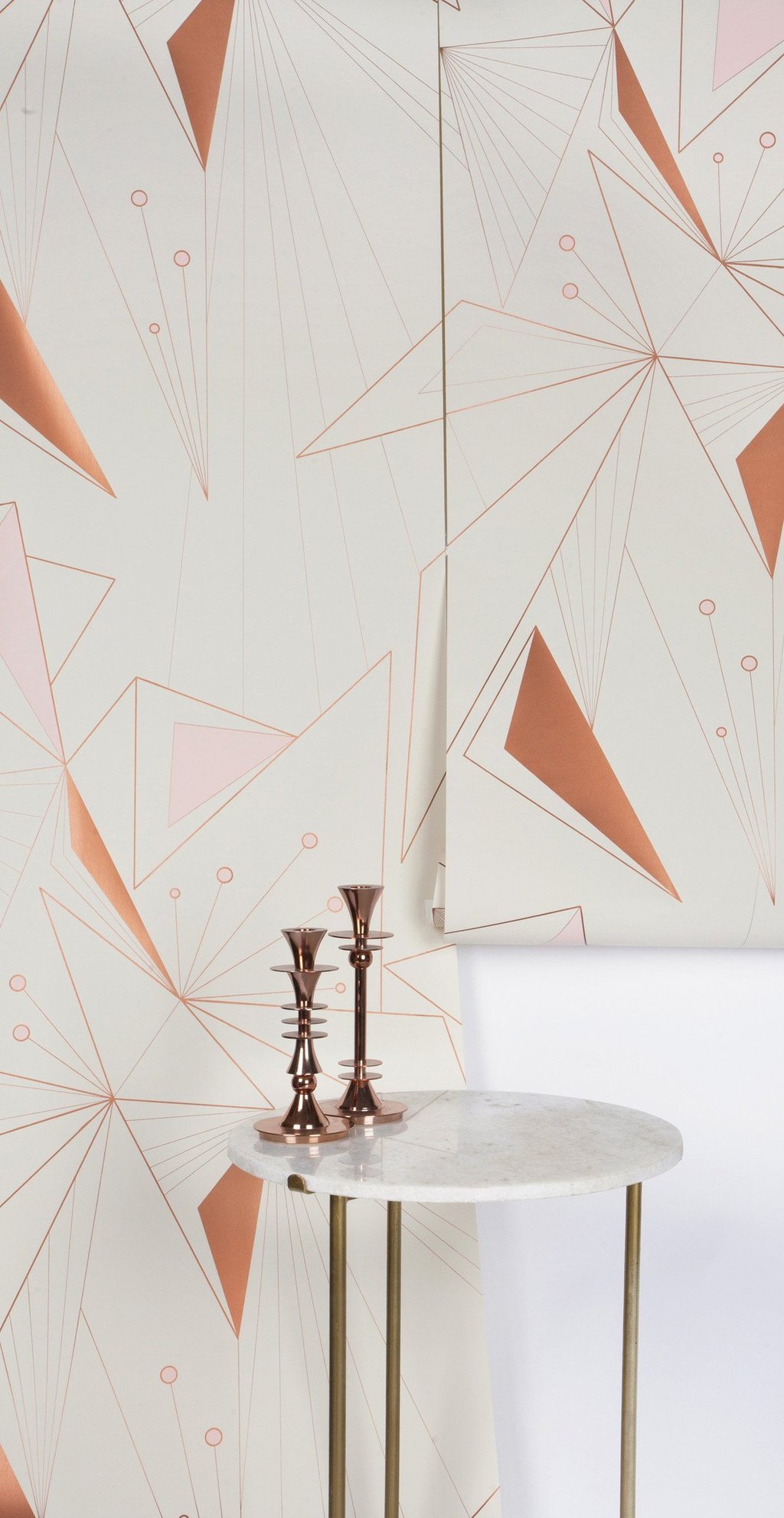 pink and copper wallpaper,white,product,ceiling,pink,table