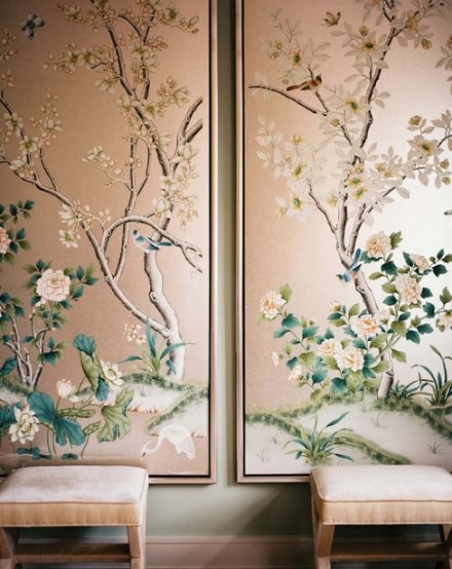 pink and copper wallpaper,branch,wall,room,twig,botany