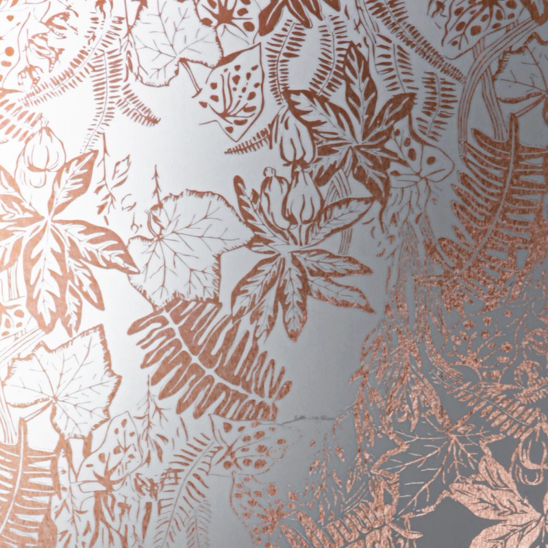 white and copper wallpaper,pattern,wallpaper,leaf,motif,botany