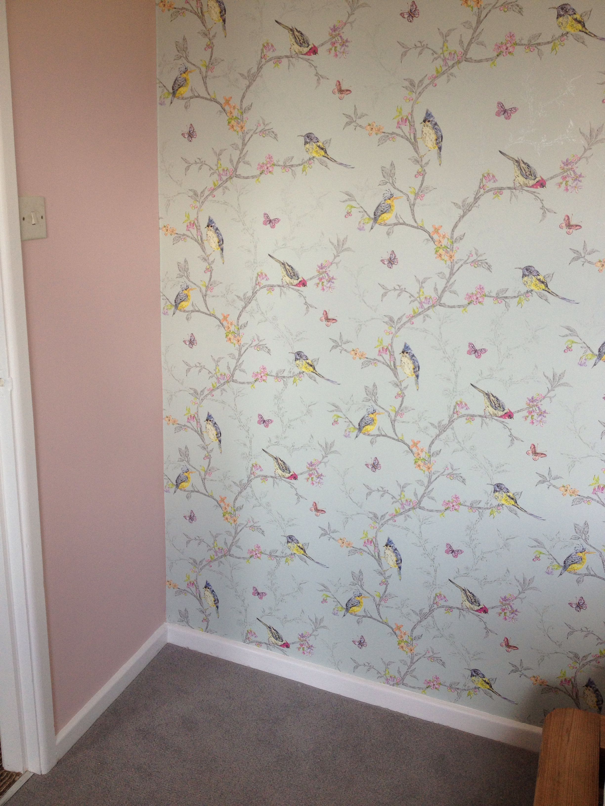 duck egg blue and grey wallpaper,wall,wallpaper,room,interior design,curtain
