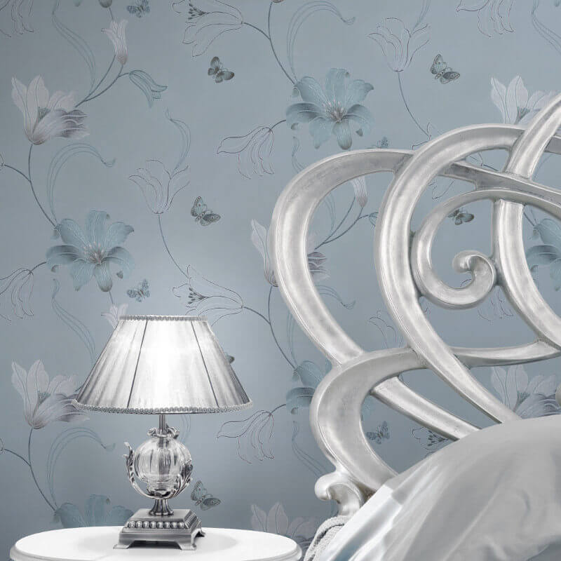 duck egg blue and grey wallpaper,white,wall,wallpaper,ceiling,silver