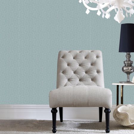 duck egg blue and grey wallpaper,furniture,chair,room,wallpaper,wall