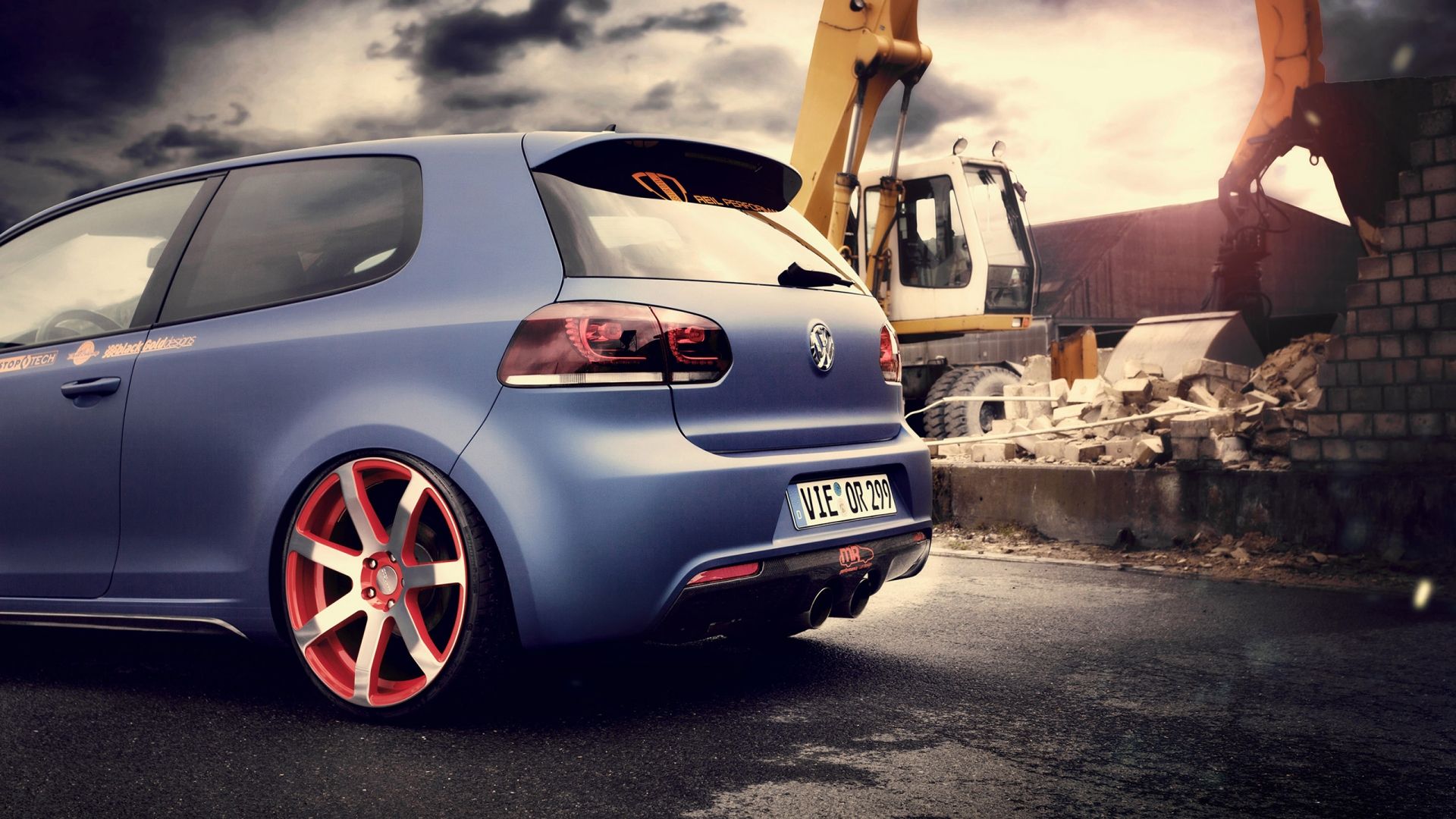 vw golf wallpaper hd,land vehicle,vehicle,car,automotive design,hatchback