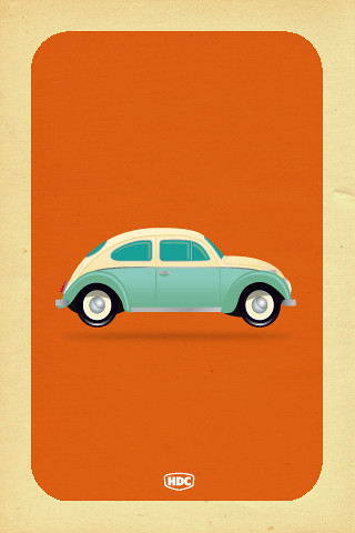 volkswagen wallpaper iphone,car,vehicle,coupé,vintage car,classic car