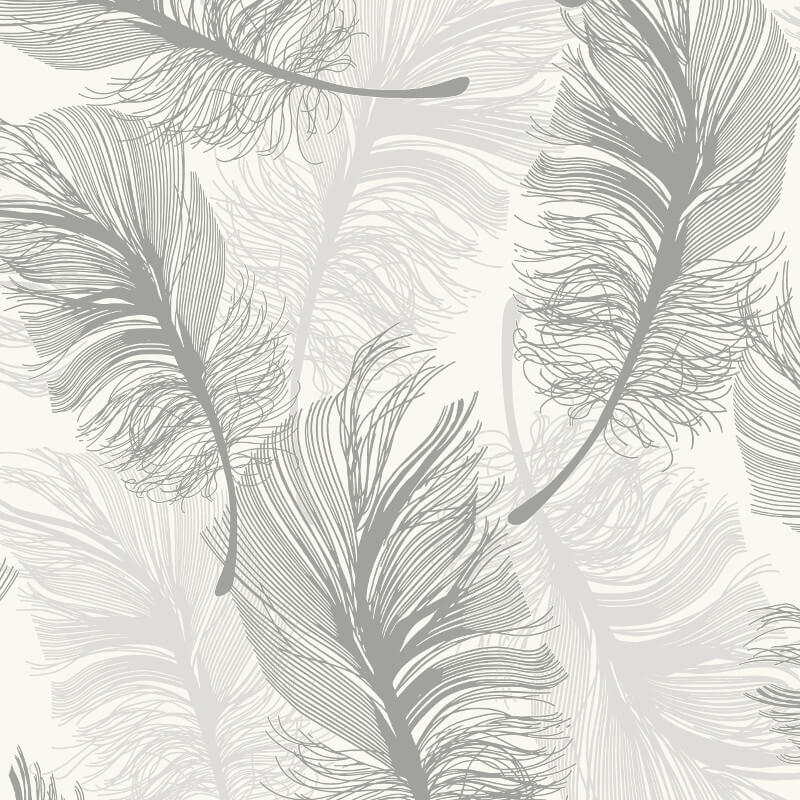 silver feather wallpaper,feather,leaf,botany,line,pattern
