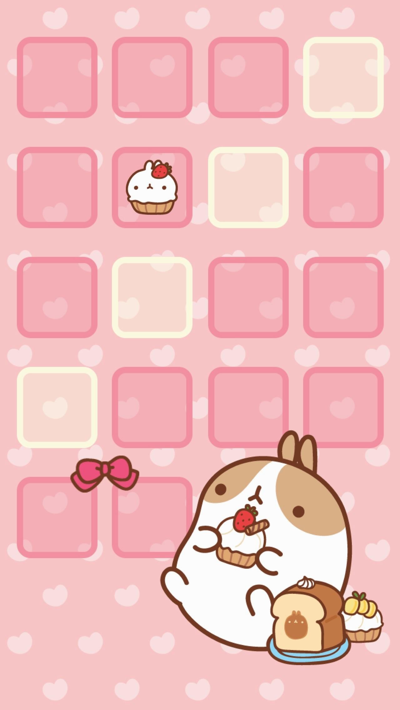 kawaii phone wallpaper,rosado,dibujos animados